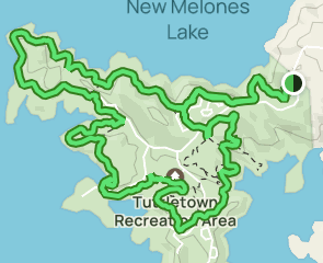 Heron Point Trail, Redtail Trail, and Fox Ravine Trail Loop, California ...