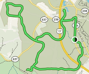 yorktown battlefield tour map