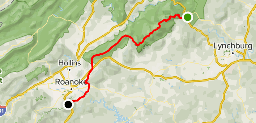 roanoke us map