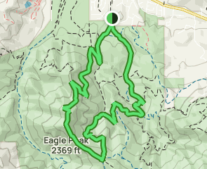 Eagle Peak and Meridian Ridge Loop, California - 78 Reviews, Map ...