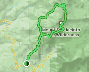 San Jacinto Peak Loop Trail California - V1 Trail Us California San Jacinto Peak Loop Trail At Map 171780230 1689191833 295w240h En US I 1 Style 3 