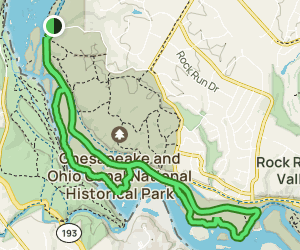 Billy Goat Trail and Chesapeake - V1 Trail Us Maryland Billy Goat Trail And Chesapeake And Ohio Canal Trail Loop At Map 173866616 1689192163 300w250h En US I 1 Style 3 chesapeake and ohio canal trail map