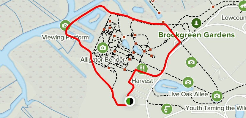 Brookgreen Gardens Printable Map Brookgreen Gardens Printabl