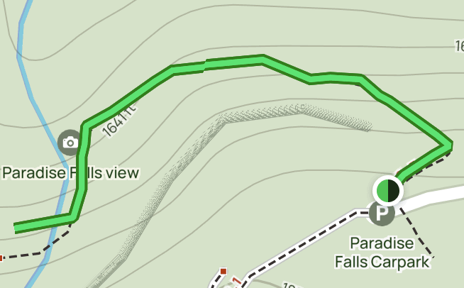 Paradise Falls Trail, Arkansas - 187 Reviews, Map