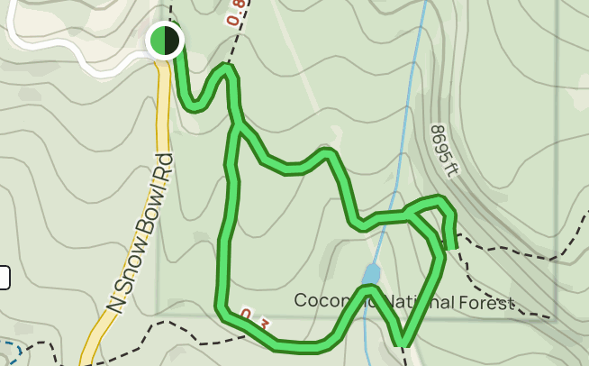 Arizona Snowbowl Trail Map - V1 Trail Us Arizona Veit Springs Trail At Map 175513154 1689192413 327w203h En US I 2 Style 3