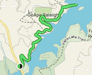 Falls Lake Trail to Blue Jay Point - V1 Trail Us North Carolina Falls Lake Trail To Blue Jay Point Trail At Map 176483990 1689192566 295w240h En US I 1 Style 3 