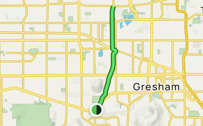 Map Of Interstate 84 Near Gresham