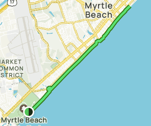 Myrtle Beach State Park to Boardwalk Beach Walk: 199 foton – South