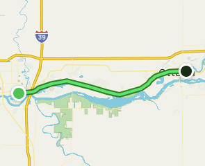 i&m canal trail map