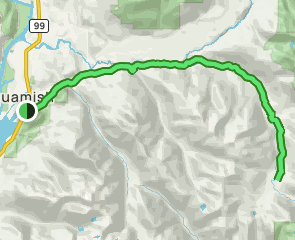 Mamquam River Forest Service Road - V1 Trail Canada British Columbia Mamquam River Forest Service Road At Map 176514252 1689192571 295w240h En US I 1 Style 3 
