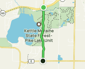 kettle moraine mountain bike trail map