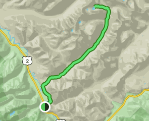 Lake Isabel via South Boundary, Park Creek, and Lake Isabel Trail ...