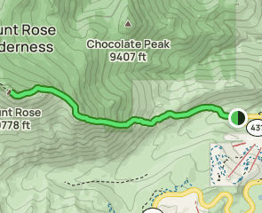 Mount Rose Southeast Ridge Trail, Nevada - 174 Reviews, Map | AllTrails