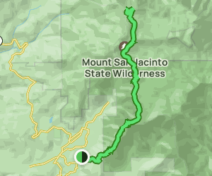 San Jacinto Peak Via South Ridge - V1 Trail Us California San Jacinto Peak Via South Ridge Trail At Map 18504332 1689170181 300w250h En US I 1 Style 3 