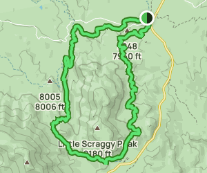 AllTrails | Little Scraggy Peak Loop: 398 Reviews, Map - Colorado