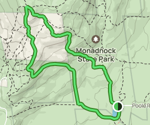 Mount Monadnock via White Cross - V1 Trail Us New Hampshire Mount Monadnock Via White Cross And Lost Farm Trail Loop At Map 18676116 1645071082 300w250h En US I 1 Style 3 