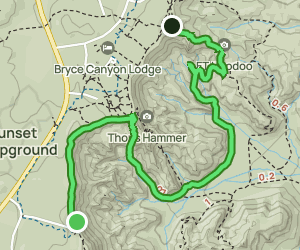 Inspiration to Queens Garden using Park Shuttle | Mapa, Roteiro - Utah ...