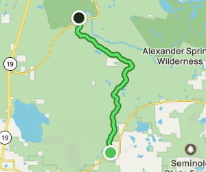 AllTrails Clearwater Lake to - V1 Trail Us Florida Clearwater Lake To Alexander Springs Via Florida Trail At Map 18966526 1689170181 300w250h En US I 1 Style 3