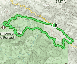 soquel demonstration forest trail map