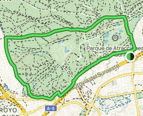 track Camino del Renegado - Aparcamiento Rodajos