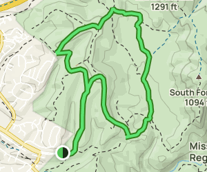 SD Aqueduct, Rim, E-Ticket, Suycott Valley and South Trail Loop | Map ...