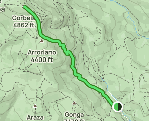 track Canteras - Gorbea