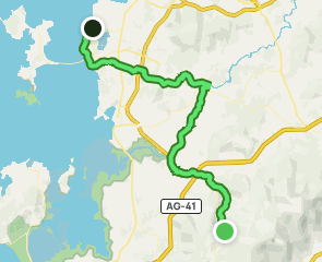 track Camino Portugués Central: Vilar - Vilanova de Arousa