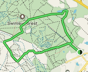 swinley forest trail map