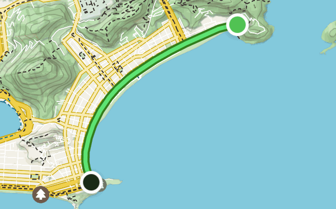 Copacabana Rio On Map