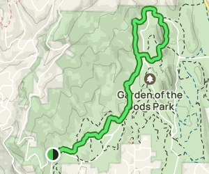 Cabin Canyon, Siamese Twins, Palmer And Central Garden Trail Loop: 916 