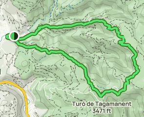 track Aiguafreda - Turó de Tagamanent