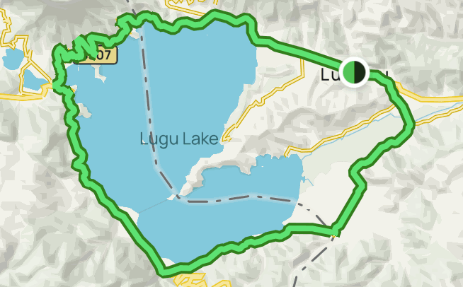 Lugu Lake China Map - Debbie Georgetta