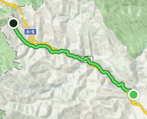 track Camino Francés: Villafranca del Bierzo - Laguna de Castilla