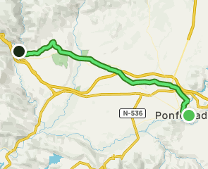 track Camino Francés: Ponferrada - Villafranca del Bierzo