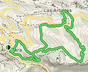 track Artenara - Arbejas