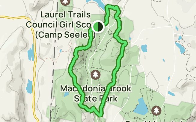 Macedonia State Park Trail Map