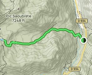 track Bergerie de Soques - Lac de Pombie