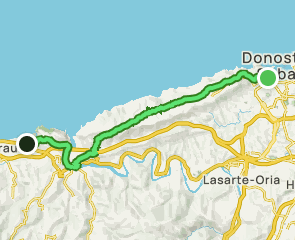 track Camino del Norte: San Sebastián a Zarautz