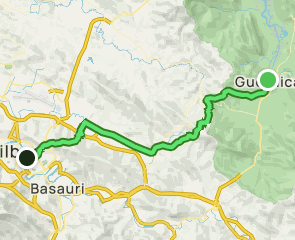 track Camino del Norte: Guernica - Bilbao