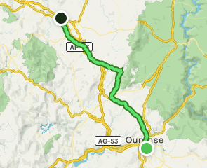 track Camino Sanabrés: Ourense a A Laxe