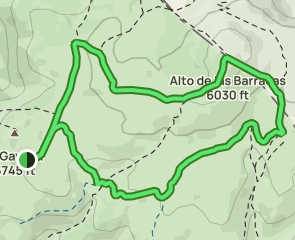 track Alto de las Barracas - Cerro Calderón - Pino Vicente