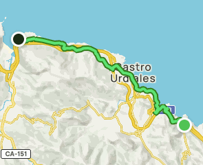 track Camino del Norte: Ontón - Islares