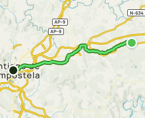 track Camino Francés: Santa Irene - Santiago de Compostela