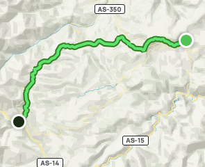 track Camino Primitivo: Tineo a Pola de Allande