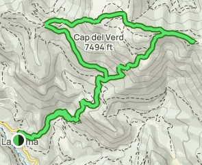 track Cap del Verd desde la Coma