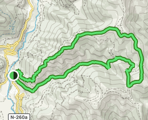 track Broto - Morillo - Pueyo de Ballarin - La Caña