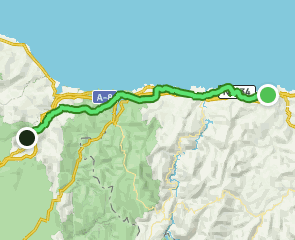 track Camino del Norte: Lluarca a Mondoñedo
