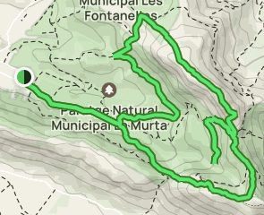 track Casa Forestal de la Murta - Cavall Bernat - Creu del Cardenal