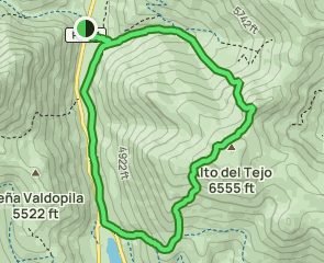 track Alto del Tejo - Coto Blanco