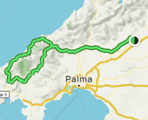 track Binisallem - Andratx - Banyalbufar